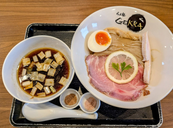 「昆布水つけめん1100円」@らぁ麺 GEKKAの写真