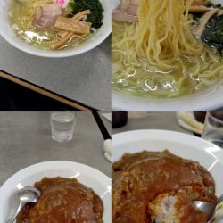 『ショウガラーメン カレーセット(¥850)』