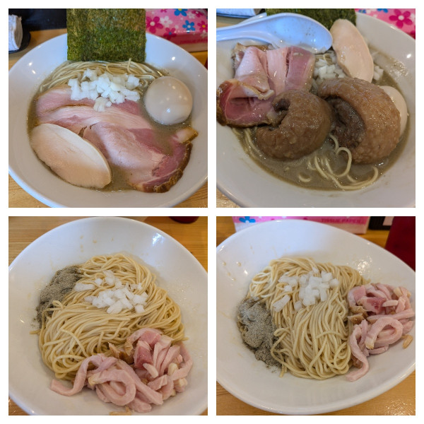 「グレー➕和え玉➕ライス➕川むらに募金❤」@煮干らーめん 川むらの写真