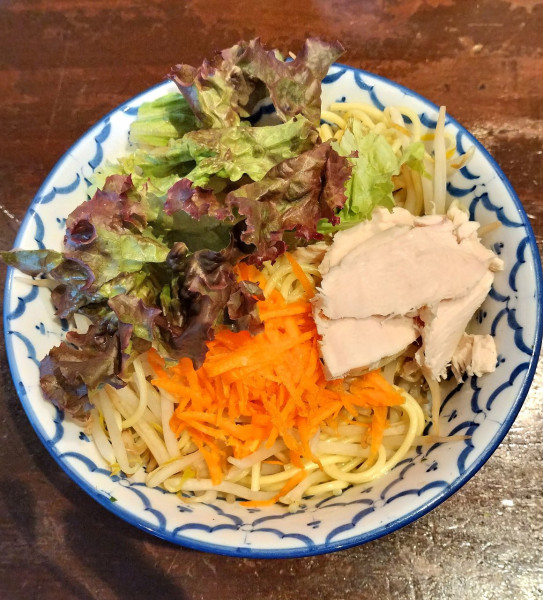 「バーミーヘーン 780円」@タイの食堂 バーツの写真