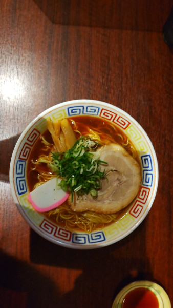 「中華そば 大盛り」@紀州和歌山ラーメン まっち棒 溝の口店の写真
