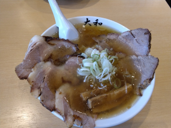 「（数量限定）直火焼きチャーシュー麺（1230円）」@佐野青竹手打ちラーメン 大和の写真