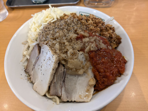 「トマ二郎 チーズ」@カッパラーメンの写真