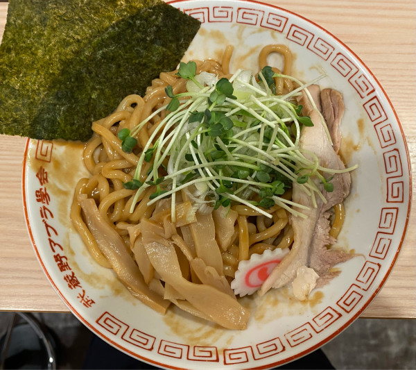 「武蔵野油そば　750円」@武蔵野アブラ學会 神田店の写真