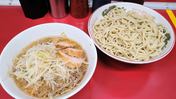 「つけ麺(ニンニク少なめ)」@ラーメン二郎 湘南藤沢店の写真