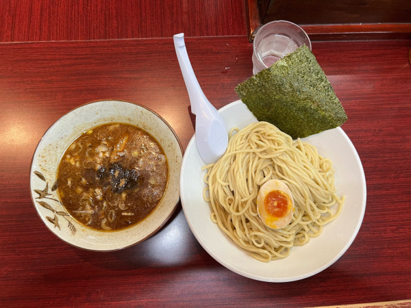 「限定　豚魚つけ麺　中盛（1100）」@鶏こく中華 すず喜の写真