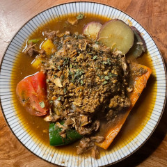 狛犬 hug meの画像