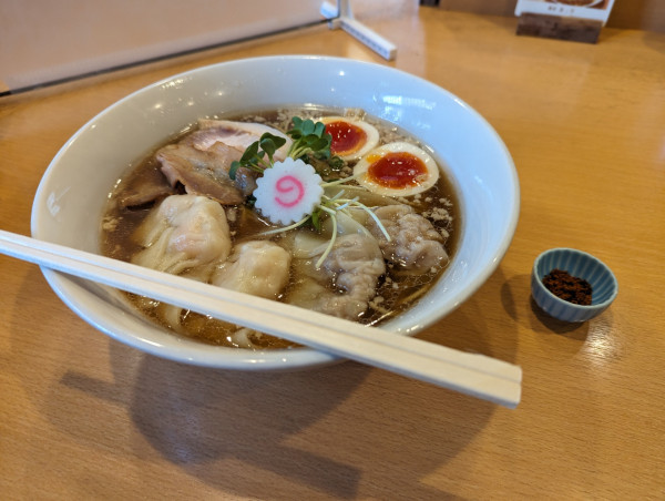 「特製ワンタンメン(醤油)」@麺屋 木ノ下の写真