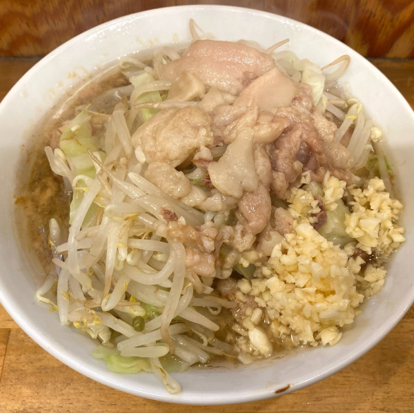 「小豚ラーメン 1,000円」@ラーメン二郎 前橋千代田町店の写真