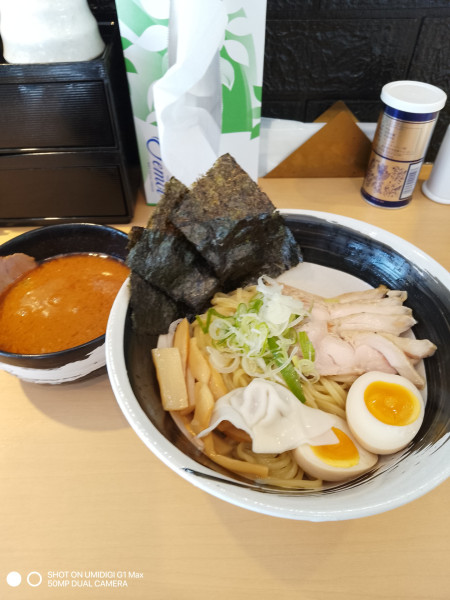 「特製濃厚海老つけ麺」@濃厚海老つけ麺 ともやまの写真
