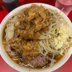 ラーメン中　ニンニクマシマシヤサイアブラ