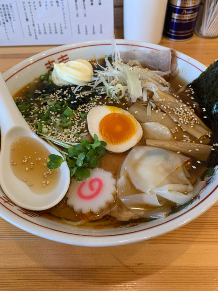 「冷やし友膳そば(ﾏﾖ)」@らぁ麺 友膳堂の写真