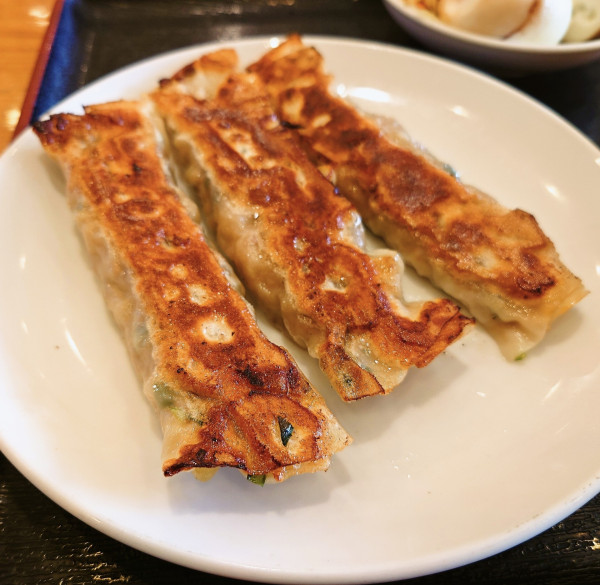 「日替わりランチ６　冷やし中華と棒餃子」@元祥 根戸店の写真