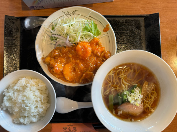 「本日のサービスセット1200円」@エイホウ飯店の写真