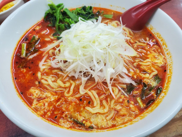 「ドラたんたん麺辛さ上級900円」@らーめん ドラごんちの写真