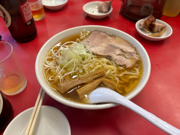 「ラーメン＋餃子」@一品香 小山の写真