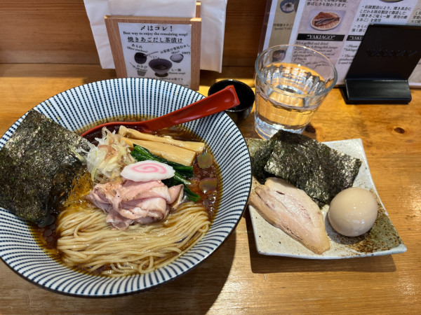 「特製冷やし生姜醤油ラーメン」@焼きあご塩らー麺 たかはし 上野店の写真