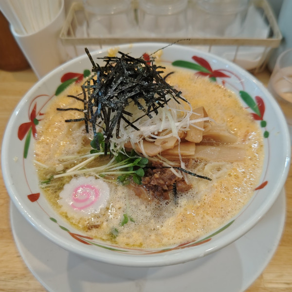 「納豆らーめん（太麺）」@らーめん天神下 大喜の写真