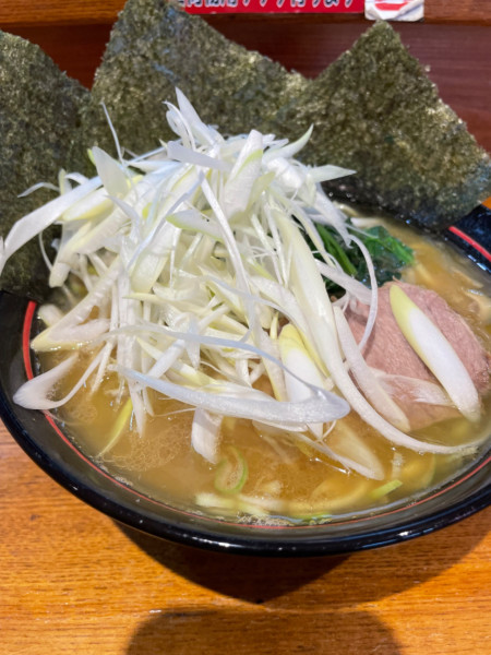 「ラーメン並盛白髪ネギ」@横浜家系ラーメン 大将家の写真