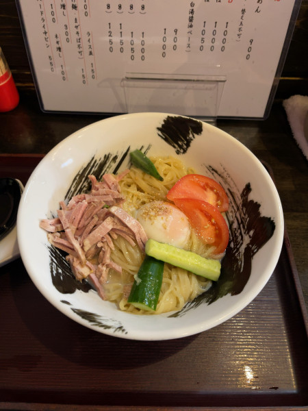 「塩冷やし中華限定（1000円）」@麺屋 彩々 昭和町本店の写真