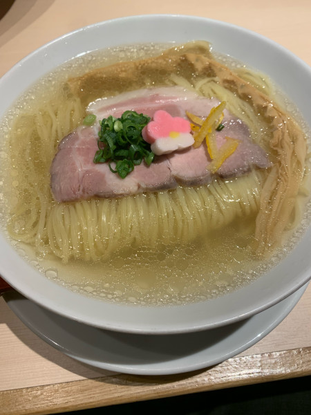 「鯛塩そば　大盛り　990円」@鯛塩そば 灯花 本店の写真