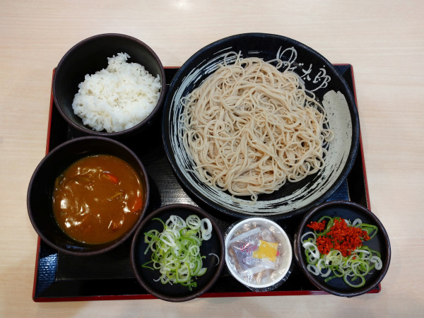 「朝セット納豆（480円）＋カレールー（クーポン利用）」@ゆで太郎 川崎砂子店の写真