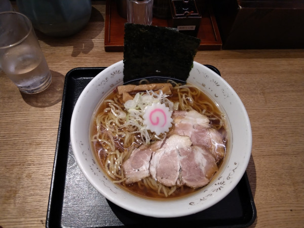 「冷製煮干し蕎麦(1100円)」@中華そば 勝本の写真