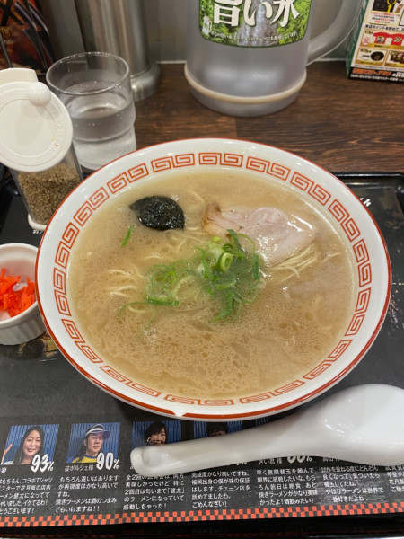 「博多ラーメン健太＋替え玉」@らあめん花月嵐 京王八王子店の写真