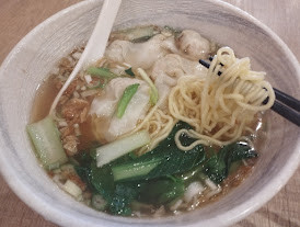 「お得なサービス料理 ワンタン麺(680)」@和記食坊の写真