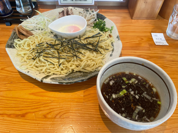 「温玉柚香つけ麺」@正月屋分店 石川屋の写真