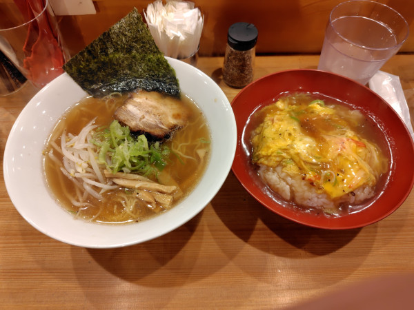 「特製ラーメン（醤油味）500円」@藤喜の写真