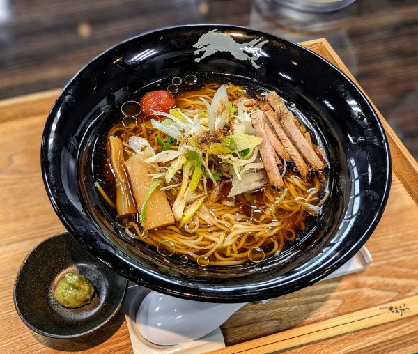 「焼アゴ冷やしそば【限定】」@麺馳走オオカミの写真