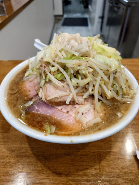 「ポン酢  ハーフ豚増し」@のスたの写真