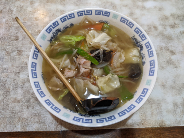 「タンメン：780円」@コスモスの写真