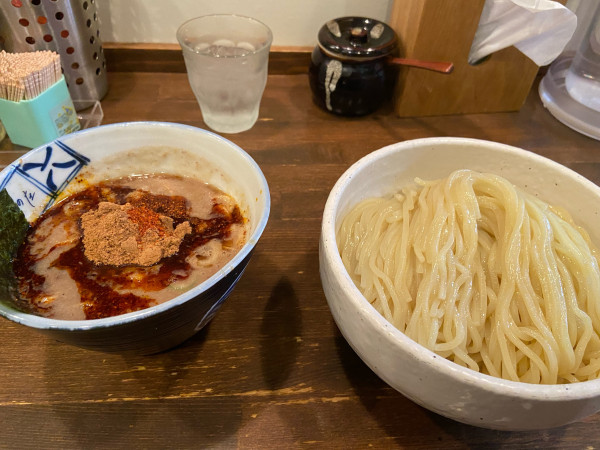「辛辛魚つけ麺　大盛り　辛さ控えめ　¥1,230-」@麺処 井の庄の写真