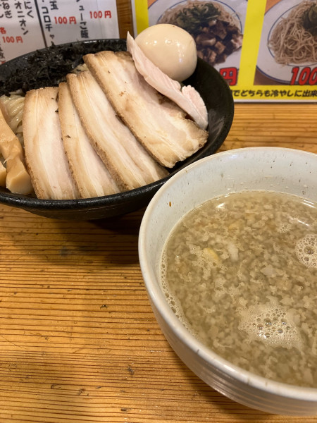 「特製背脂つけ麺　大盛り」@中華そば 一陽来復の写真