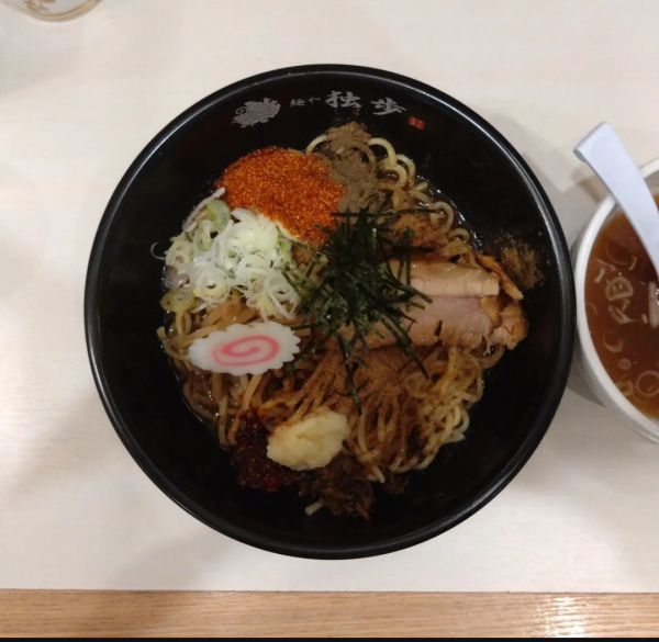 「辛シビ油そば」@麺や 独歩 立川店の写真