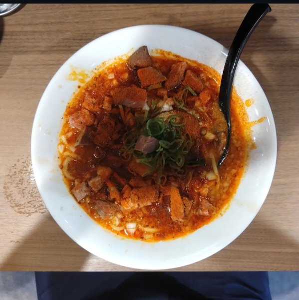 「うま辛鶏味噌ラーメン」@東京スタイル鶏らーめん ど・みそ鶏の写真