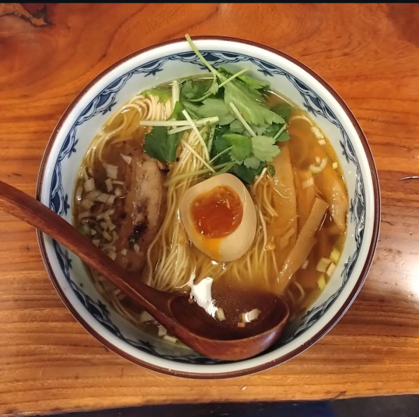 「和風ラーメン」@銀座 梵天の写真
