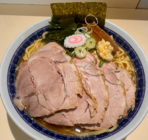 「チャーシューめん大盛」@自家製麺 二丁目ラーメンの写真