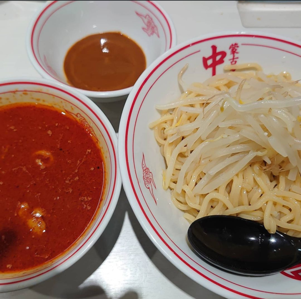 「冷やし味噌らーめん AB醤」@蒙古タンメン 中本 川崎店の写真