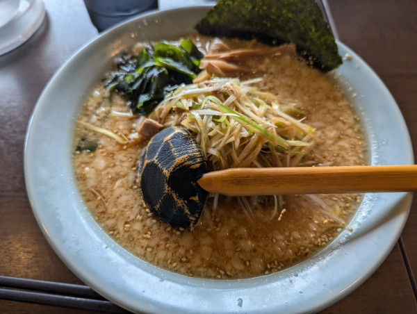 「ネギラーメン950円」@ニューラーメンショップ 桶川店の写真