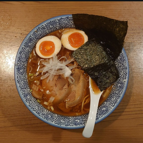 「上醤油そば」@秋刀魚中華そば 生粋の写真