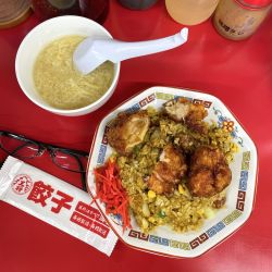 ザンギカレー炒飯