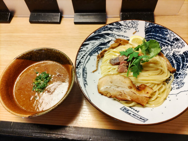 「ラム醤油スープつけめん」@自家製麺 MENSHO TOKYOの写真
