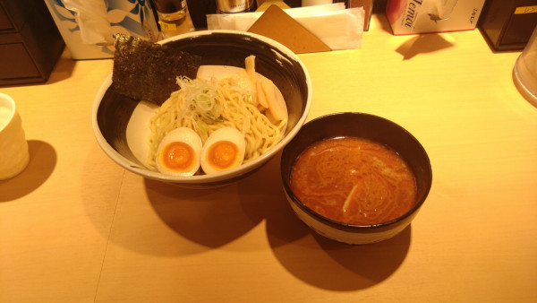 「濃厚海老つけ麺 味玉」@濃厚海老つけ麺 ともやまの写真