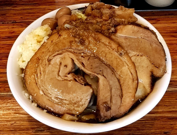 「雷そば」@雷 松戸駅東口店の写真