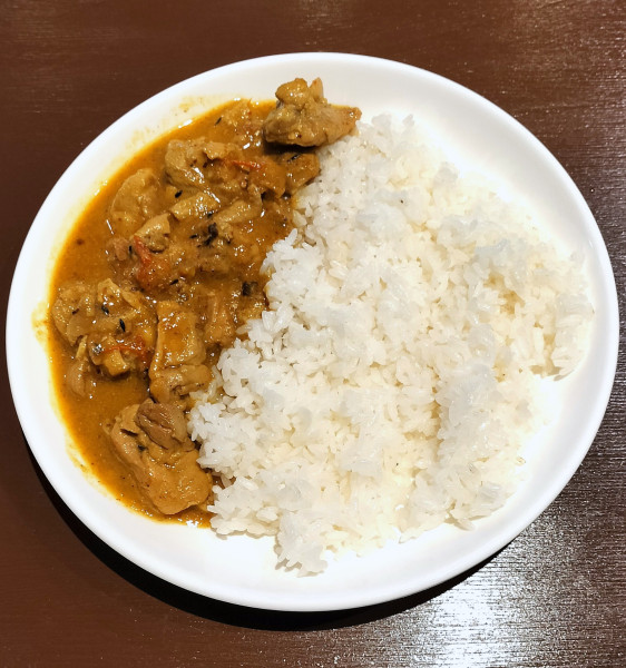 「セットのチキンカレー 500円」@ネワ屋の写真
