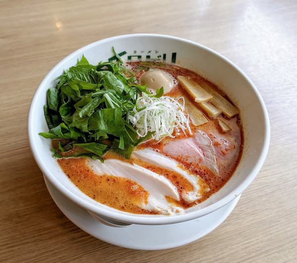 「特製酸香辣そば」@ラーメン イロドリの写真