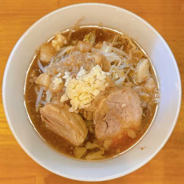 「らーめんミニ」@らーめん豚二 上板橋本店の写真